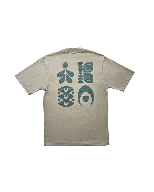 Graphic Tee 001 Taupe