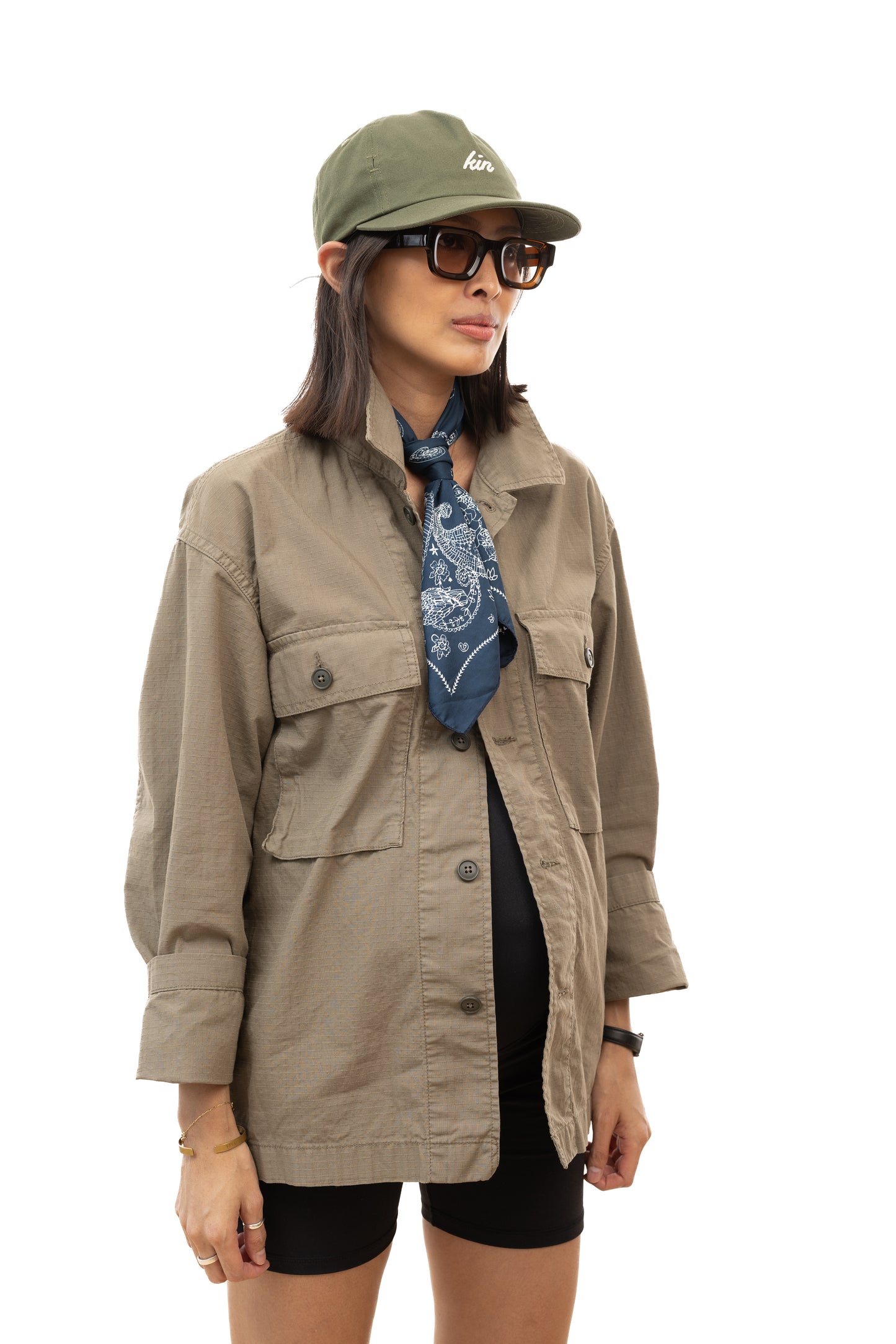 Kin Hat Army Green